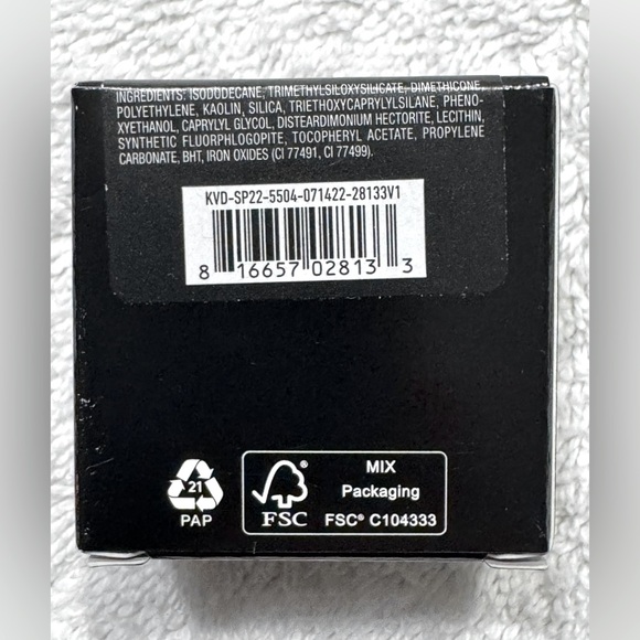 KVD Beauty SUPER POMADE VEGAN EYELINER, SHADOW + BROW PIGMENT in Graphite 5g NIB - Picture 5 of 6